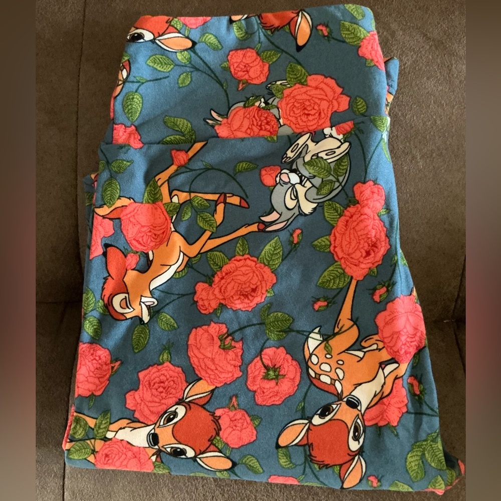 Lularoe New OS Rare Disney Bambi Leggings